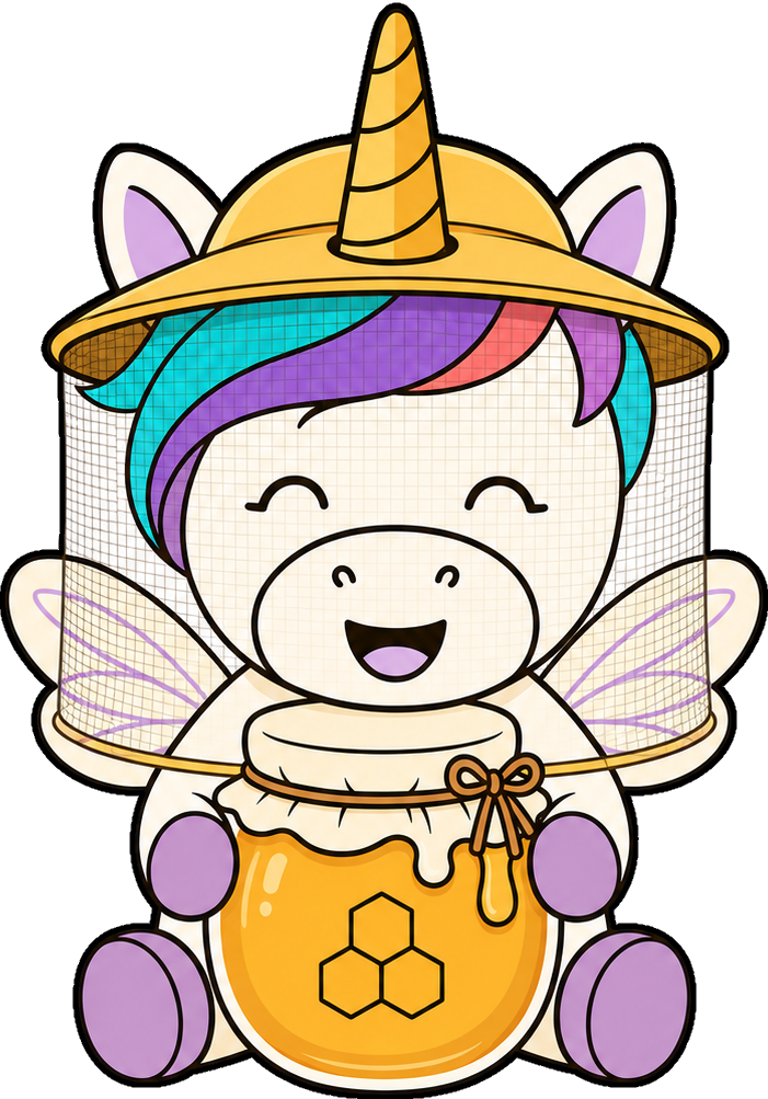 Logo Le miel de la licorne